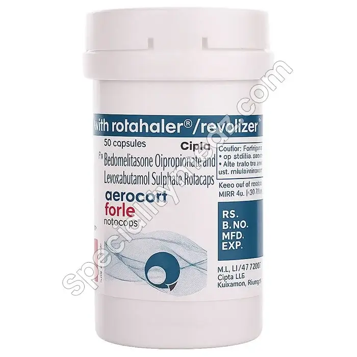 Beclometasone and Levosalbutamol Forte Rotacaps Manufacturer