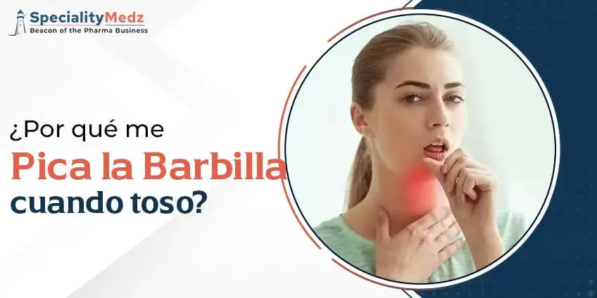 ¿Por qué me pica la barbilla cuando toso?