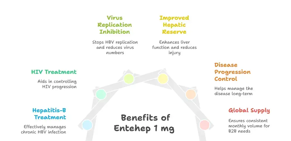 Benefits of Entehep 1 mg - Specialitymedz
