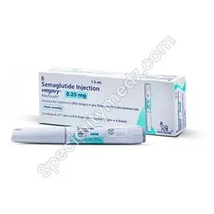 Wegovy 0.25 mg FlexTouch pen (Semaglutide 0.25 mg)