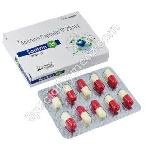 Soritrin 25 mg Capsule (Acitretin)